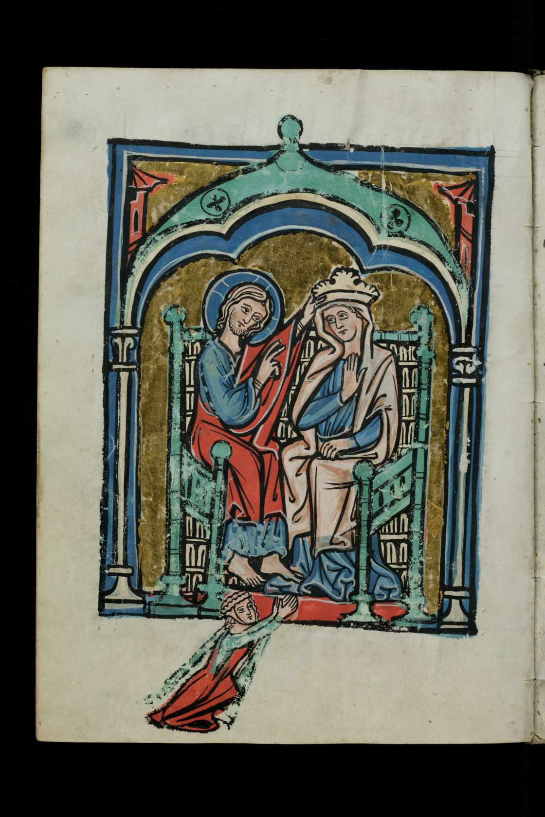 St. Gallen, Stiftsbibliothek, Cod. Sang. 402, p. 24 – Roman Breviary for Sundays and feast days